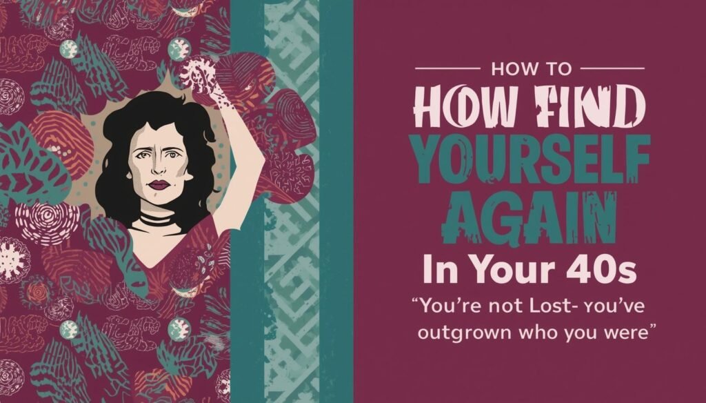How To Find Yourself Again In Your 40s, You’re not lost—you’ve outgrown who you were.